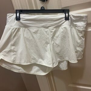 Light green lululemon shorts